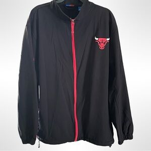 Chicago Bulls Majestic Jacket Adult XLT Full Zip NBA Basketball